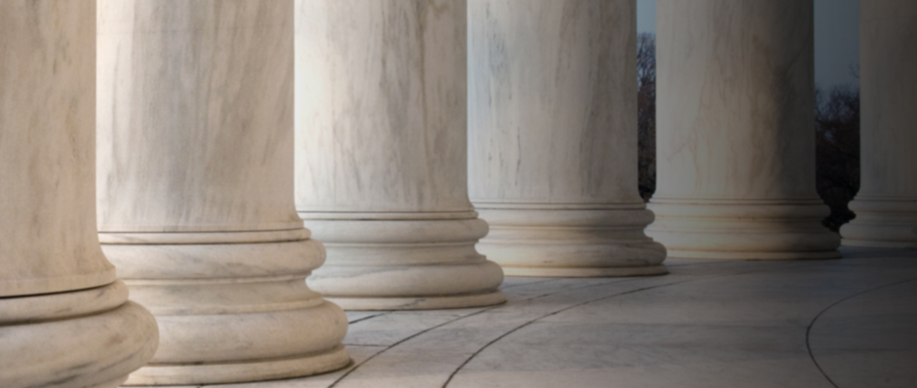 Courthouse columns